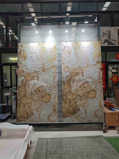 Panneaux de placage translucides flexibles pour intérieurs décoratifs