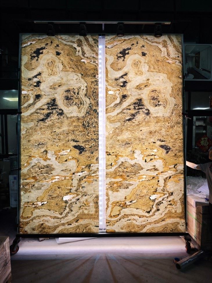 big size Translucent Flexible Stone Veneer