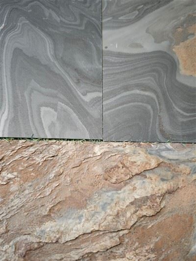 Feuilles de placage en pierre translucide