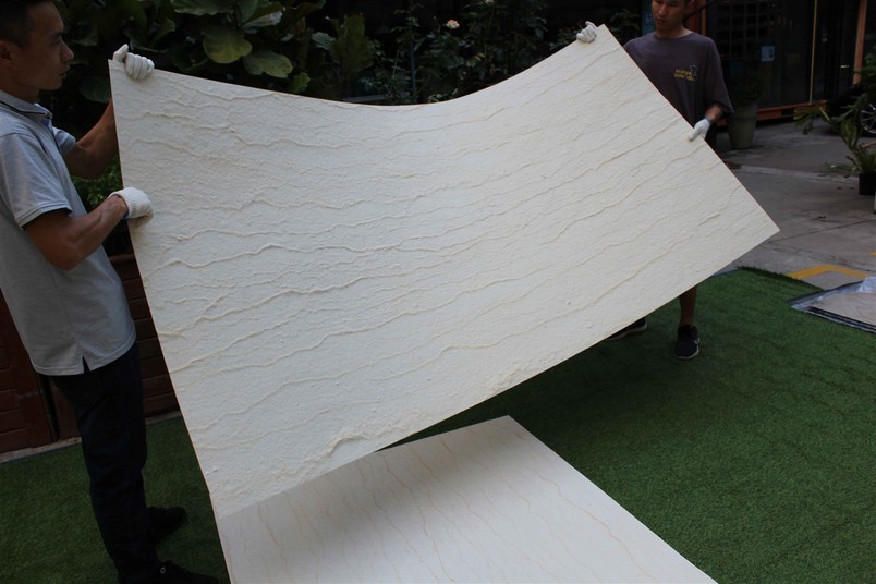 Flexible natural stone veneer Flexible natural stone veneer