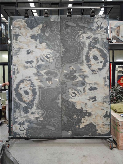 Panneaux en pierre pliable